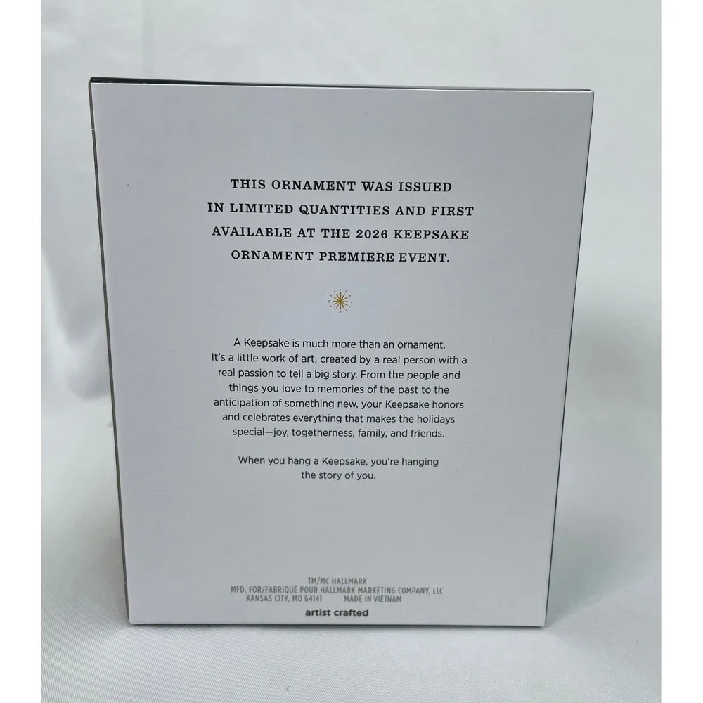 Hallmark Keepsake Ornament Disney Sleeping Beauty Maleficent Dragon 2026 Limited